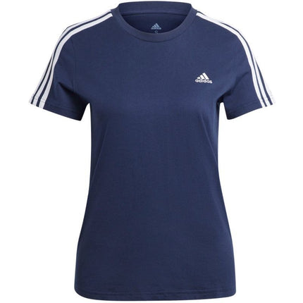 adidas Essentials Slim 3-Juosčių Marškinėliai Moterims IM2791