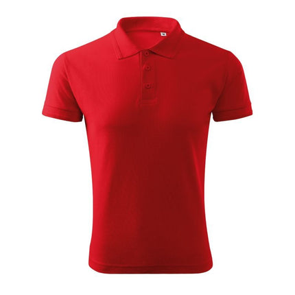 Malfini Pique Polo Free M MLI-F0307 raudonys polo marškinėliai