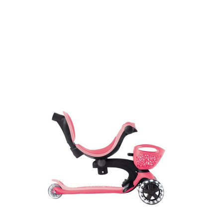 Globber Go•Up 360 Lights Jr 844-210 Scooter with Seat