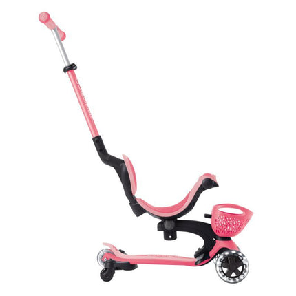 Globber Go•Up 360 Lights Jr 844-210 Scooter with Seat