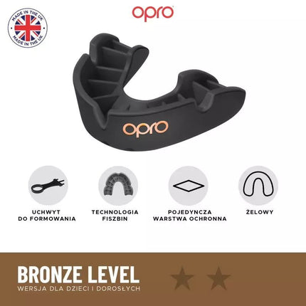 Opro UFC Bronze GEN2 kapos 1234_stm, juoda