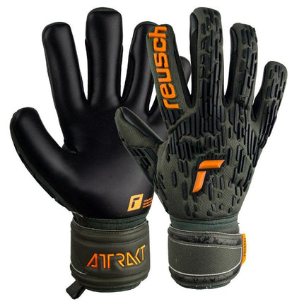 Reusch Attrakt Freegel Silver vartininko pirštinės 53 70 035 5555