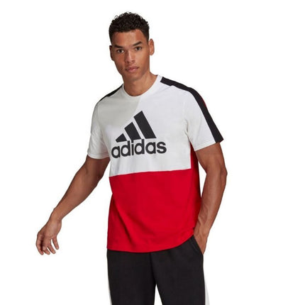adidas Essentials Spalvų blokų Vieno džersio marškinėliai M HE4330