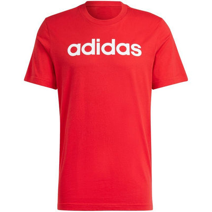 adidas Essentials Single Jersey Linijinis Siuvinėtas Logotipas M IC9278