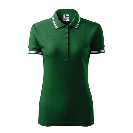Adler Urban W MLI-22006 bottle green polo shirt