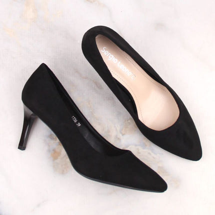 Sergio Leone W SK414C juodi aukštakulniai