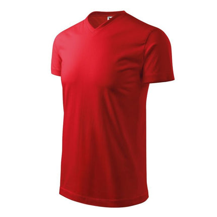 Malfini Heavy V-neck Marškinėliai M MLI-11107 raudoni