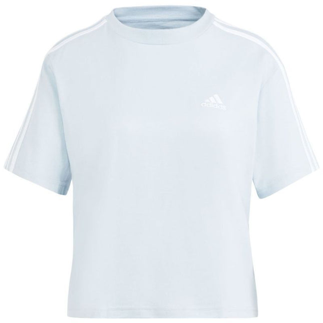 adidas Essentials 3-Stripes Single Jersey Crop Top W IS1568