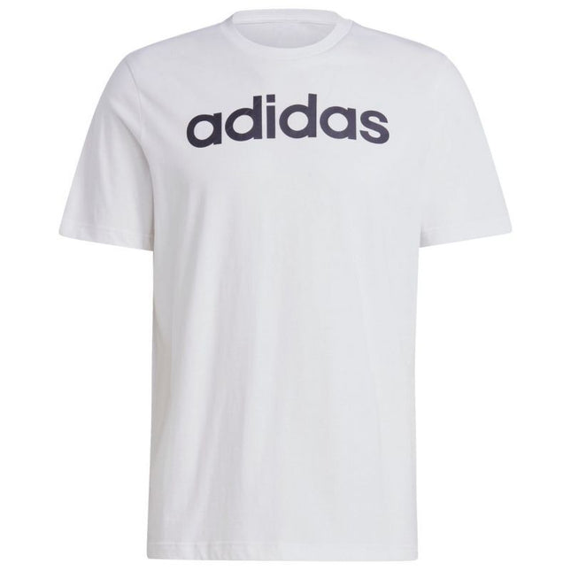 adidas Essentials Single Jersey Linear Embroidered Logo Marškinėliai M IC9276