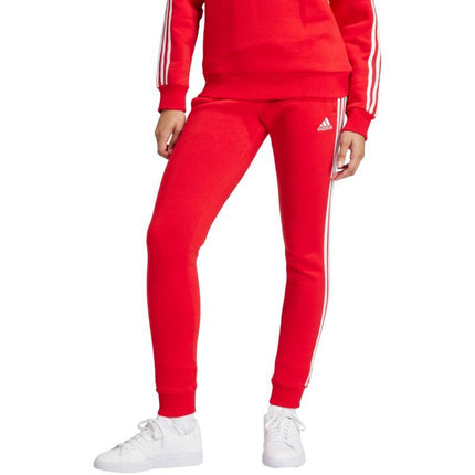 adidas Essentials 3-Stripes Fleece kelnės moterims IY1719