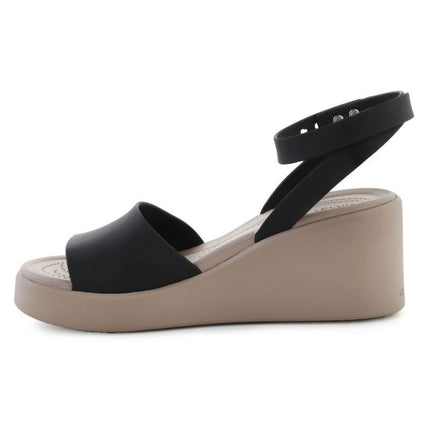 Crocs Brooklyn Basutės su kulno dirželiu ir platforma moterims 209406-07H