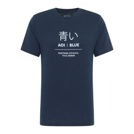 Mustang Alex C Print Marškinėliai Vyrams M 1013522 5330