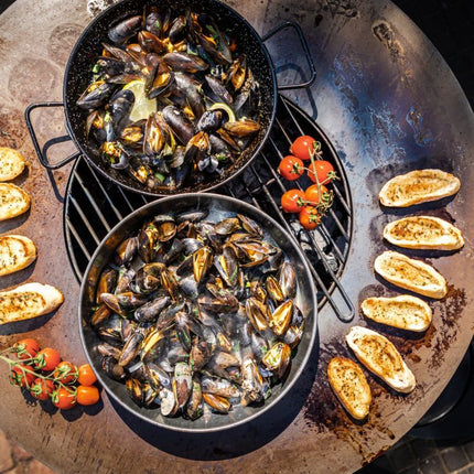 Bonfeu Bonbiza atvira rūdžių spalvos sodo laužavietė 8002R