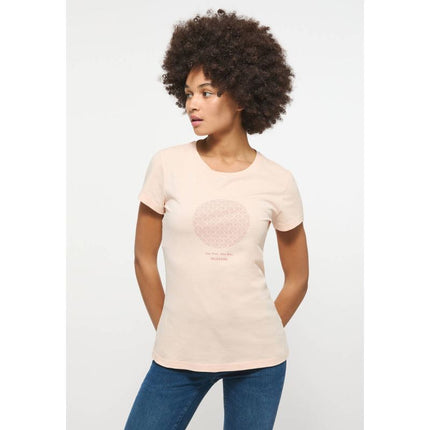 Mustang Alexia C Marškinėliai su spaudiniu ant krūtinės W 1013383 7262