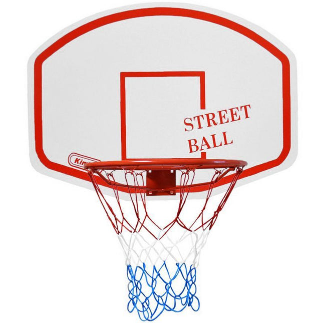 Kimet Street Ball krepšinio lenta + raudonas ir baltas lankas