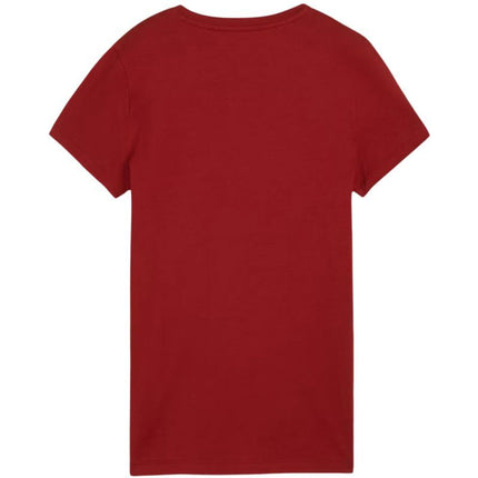 Puma ESS+Script moteriški marškinėliai raudoni 679315 13