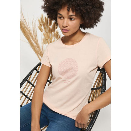 Mustang Alexia C Marškinėliai su spaudiniu ant krūtinės W 1013383 7262