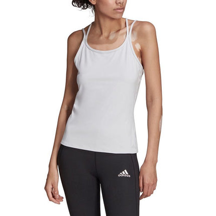 adidas Studio Slim Strappy Back Tank Top W HE3141