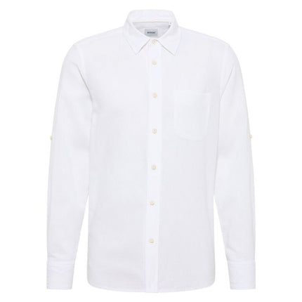 Mustang Clemens Lininė medvilninė marškininė M 1014356-2045