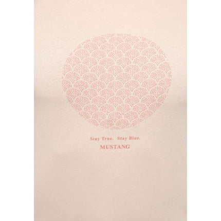 Mustang Alexia C Marškinėliai su spaudiniu ant krūtinės W 1013383 7262