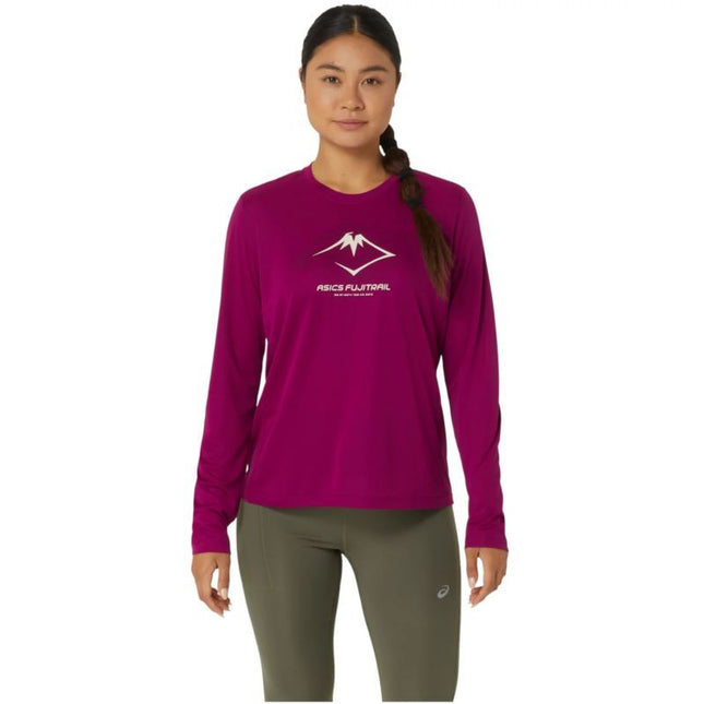 Asics Fujitrail Logo LS Top W 2012D042-500