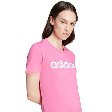 adidas Loungewear Essentials Slim Logo marškinėliai moterims W IY9191
