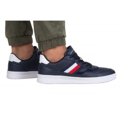 Tommy Hilfiger Court Cupsole Retro Lth Dryžuoti batai M FM0FM04828 DW5