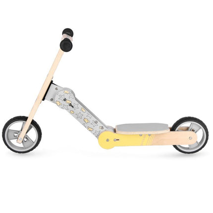 Spokey WOO-RIDE MULTI 940907 2-in-1 balansinis dviratis ir paspirtukas vaikams