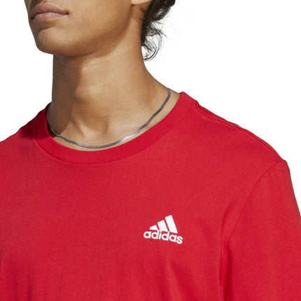 adidas Essentials Vienas džersis su siuvinėtu mažu logotipu marškinėliai M IC9290