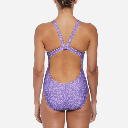 Nike Hydrastrong Maudymosi Kostiumėlis Su Daugeliu Raštų W NESSD011 582