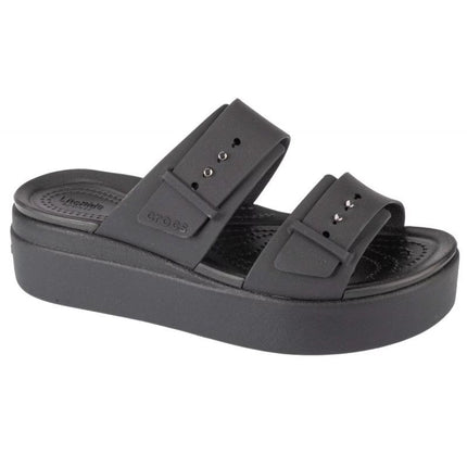 Crocs Brooklyn sandalai su žemu pleištu W 207431-001