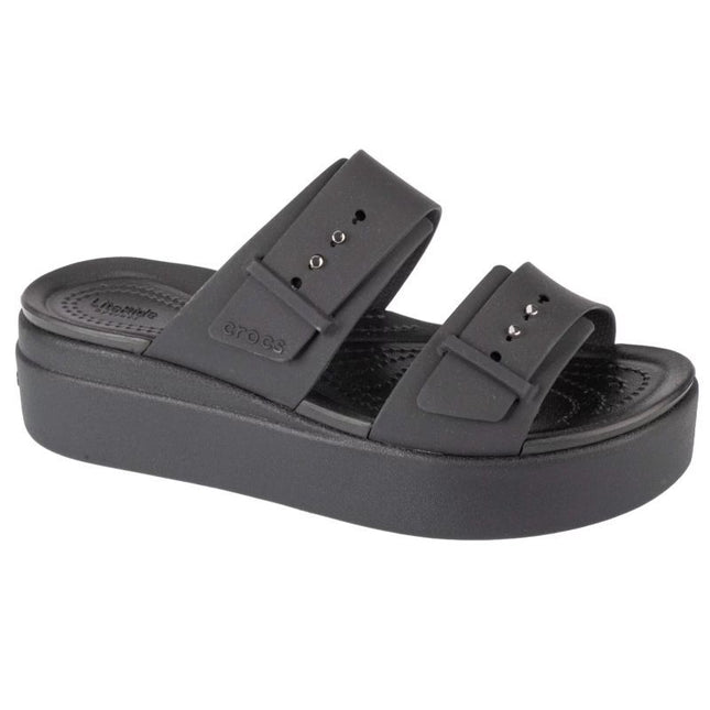 Crocs Brooklyn sandalai su žemu pleištu W 207431-001