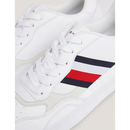 Tommy Hilfiger Court Cupsole Retro Lth Stripes M FM0FM04828YBS batai