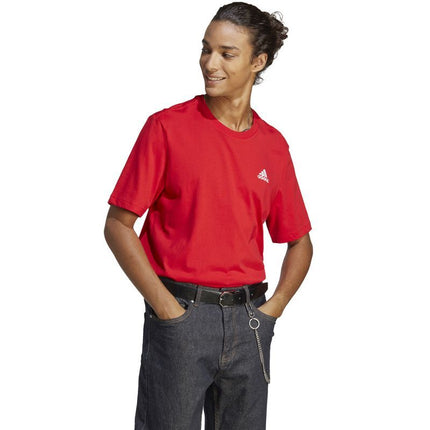 adidas Essentials Vienas džersis su siuvinėtu mažu logotipu marškinėliai M IC9290