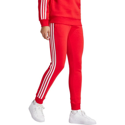 adidas Essentials 3-Stripes Fleece kelnės moterims IY1719