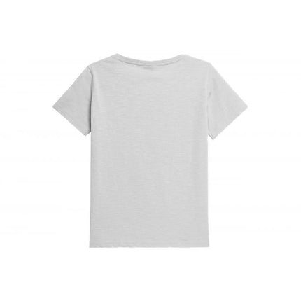 Marškinėliai 4F W 4FSS23TTSHF582 šviesiai pilki