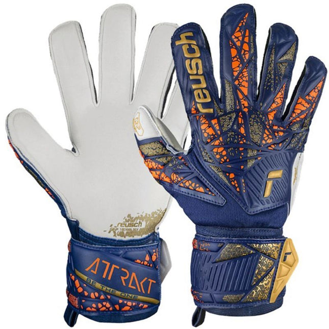 Reusch Attrakt Grip 5470815 4410 Vartininko Pirštinės