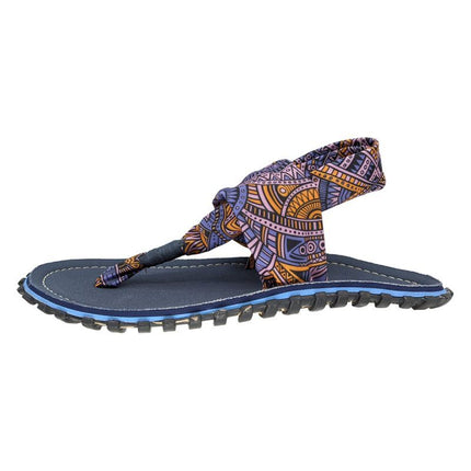 Gumbies Slingback Flip-Flops W G-SB-WN-AZTEC