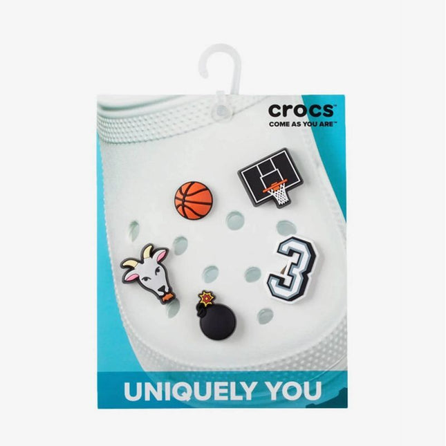 Crocs Jibbitz™ Krepšinio žvaigždė 5 vnt. rinkinys 10009750 pakabukai