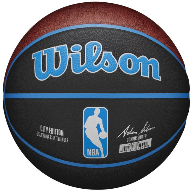 Wilson NBA komandos „Oklahoma City Thunder“ kamuolys WZ4016421ID