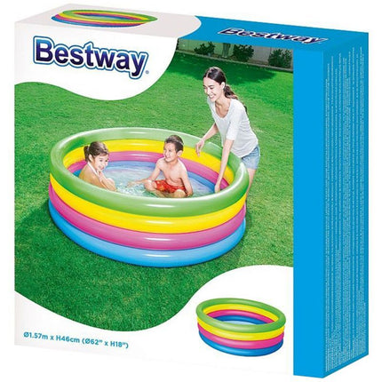 Bestway 4 žiedų pripučiamas baseinas 3422 51117