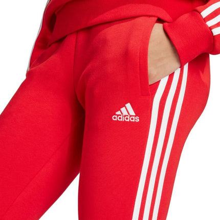 adidas Essentials 3-Stripes Fleece kelnės moterims IY1719
