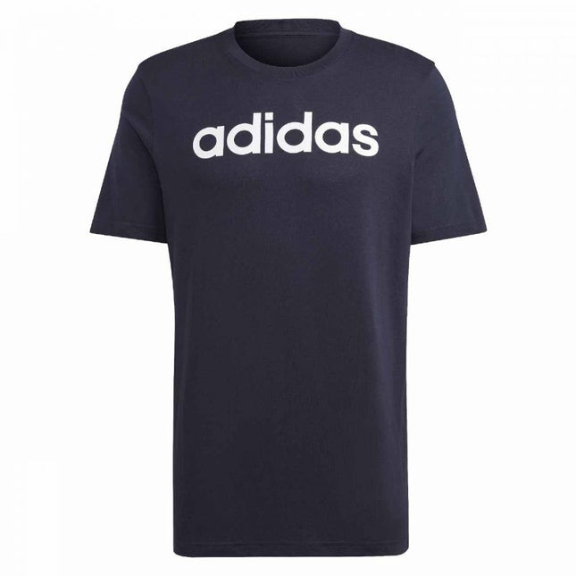 adidas Essentials Single Jersey Linijinis siuvinėtas logotipas Marškinėliai M IC9275