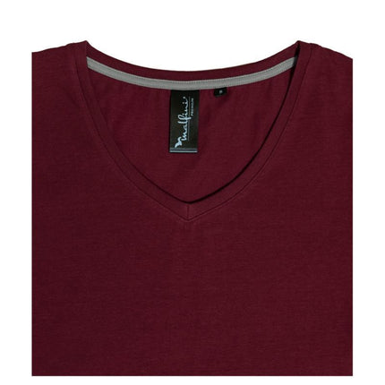 Malfini Action V-neck marškinėliai MLI-70100 balti
