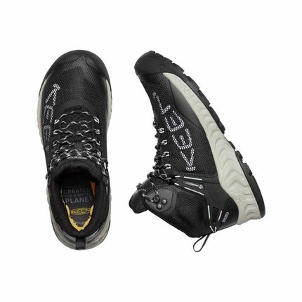 KEEN NXIS EVO MID WP JUODA/MĖLYNI STIKLINIAI W KE-1025911 batai