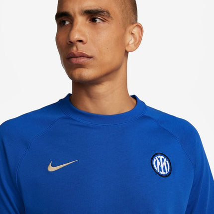 Nike Inter Milan kelioninis trumpomis rankovėmis viršutinis drabužis FN8302-438