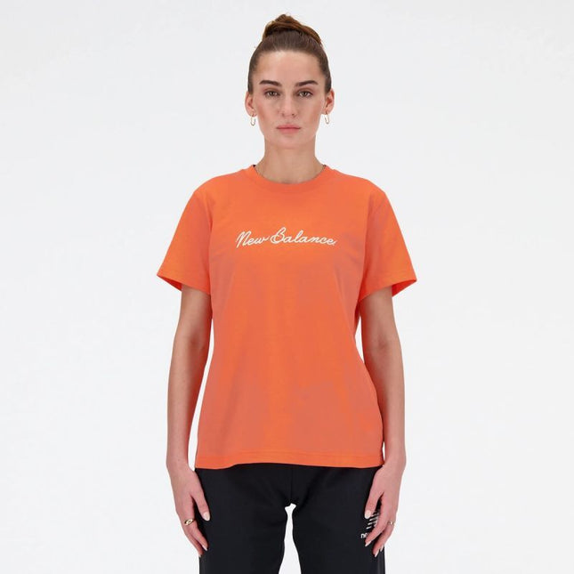 New Balance S/S Script Tee Gfr W WT41909GFR