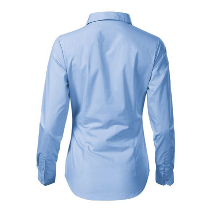 Malfini Style LS W MLI-22915 marškiniai mėlyni