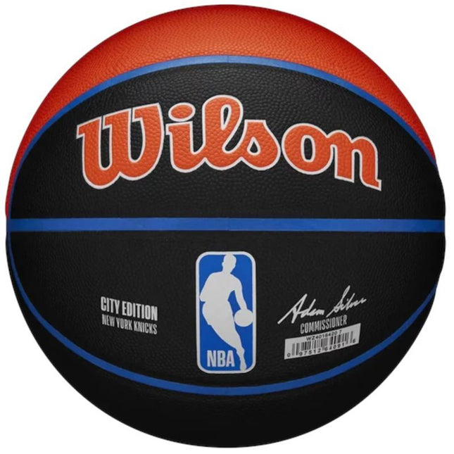 Wilson NBA komandos "New York Knicks" krepšinio kamuolys WZ4016420ID