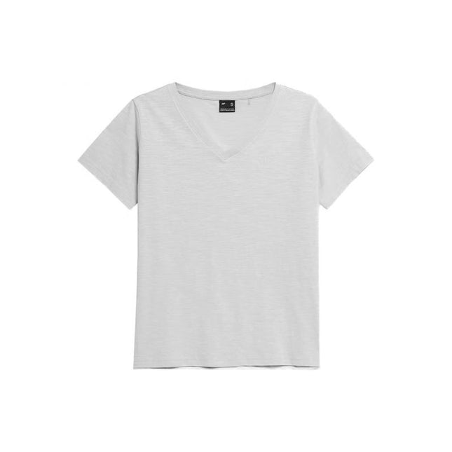 Marškinėliai 4F W 4FSS23TTSHF582 šviesiai pilki